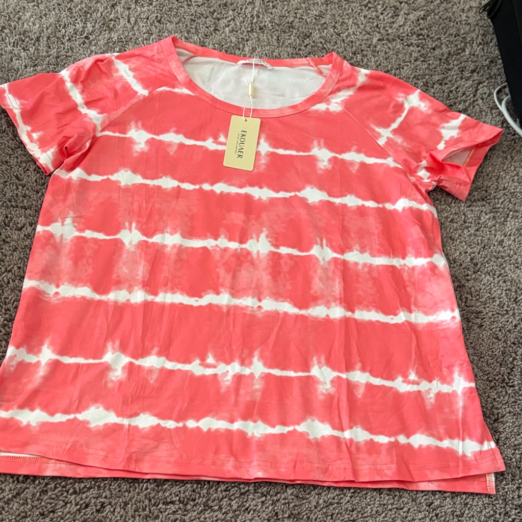 Nwt Watercolor Sleep Tee